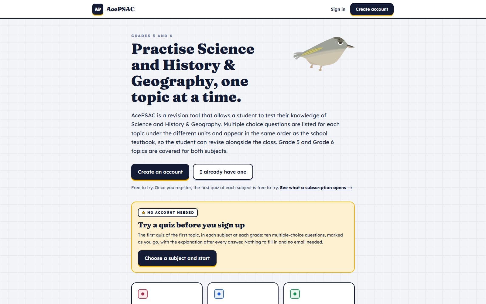 AcePSAC — screenshot